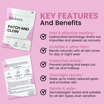 Patch & Glow Invisible Acne Patch